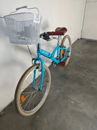 Bicicleta Btwin poply 500 de 24 pulgadas