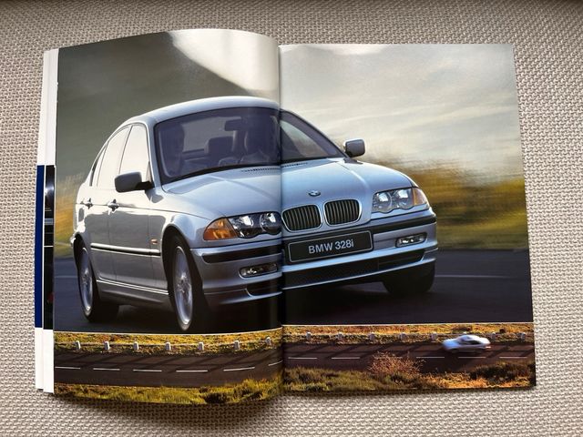 Catálogo BMW Serie 3 (E46) años 90. 68 páginas.