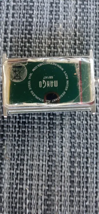 Reloj Mango Plata y Azul