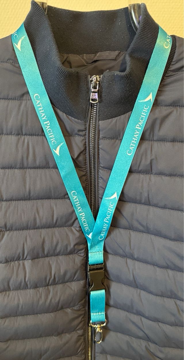 Cintas para acreditadiones Cathay Pacific