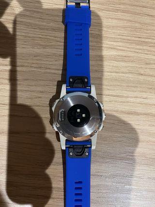 Garmin Fenix 5 S Blanco con Correas Azules