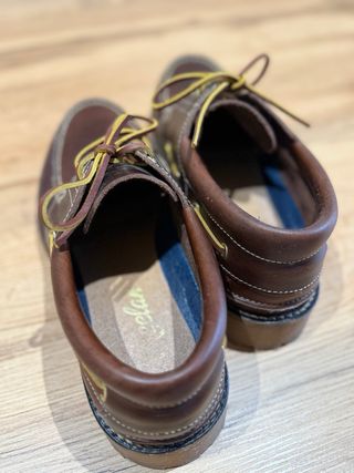 Náuticos de piel marrón talla 42