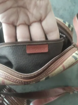 Bolso Burberry Cuadros Vintage