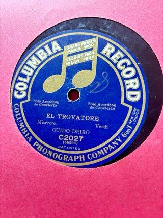 20 Discos Gramófono Genero variado
