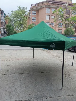 Carpa 3x3m Impermeable Verde plegable