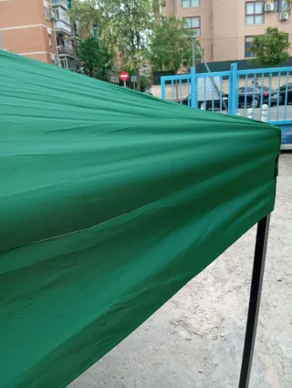 Carpa 3x3m Impermeable Verde plegable