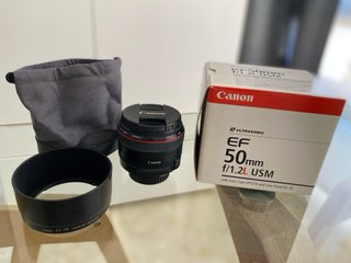 Objetivo Canon EF 50mm f/1.2L USM