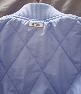 Chaqueta Retour azul acolchada