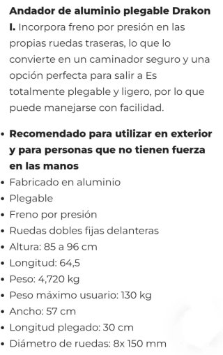 Andador Forta Drakon 1