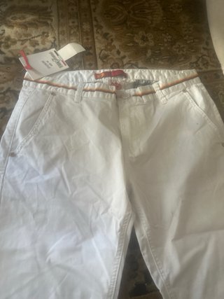 Pantalón Chino Blanco TMK Jeans