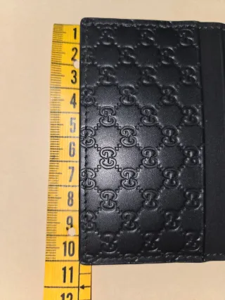 Portacarte Gucci Pelle GG Nero
