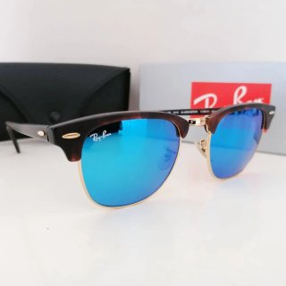 Gafas Ray Ban Clubmaster Azul Flash Havana
