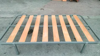 Somier 105x180cmx30cm Metal y Madera 640513971