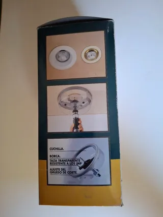 Cortacirculos para empotrar ojos  de buey