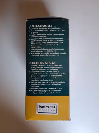 Cortacirculos para empotrar ojos  de buey