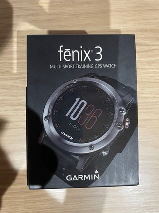 Garmin Fenix 3 Negro y Amarillo