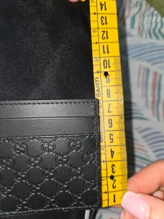 Portacarte Gucci Pelle GG Nero