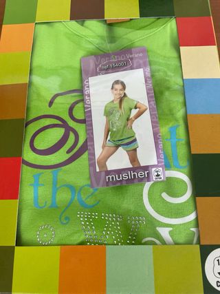 Pijama corto mujer Muslher S/36/8