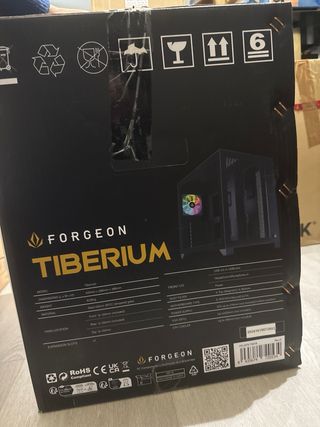 Caja PC Forgeon Tiberium Cristal Templado ARGB