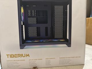 Caja PC Forgeon Tiberium Cristal Templado ARGB