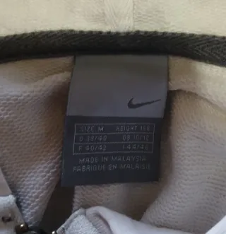 Sudadera Nike Mujer Beige/Blanca