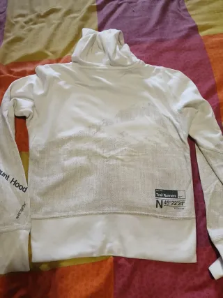 Sudadera Nike Mujer Beige/Blanca
