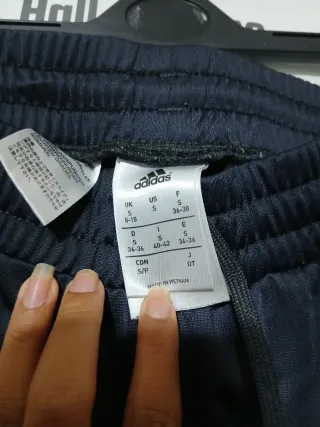 Chándal Adidas Negro y Rosa