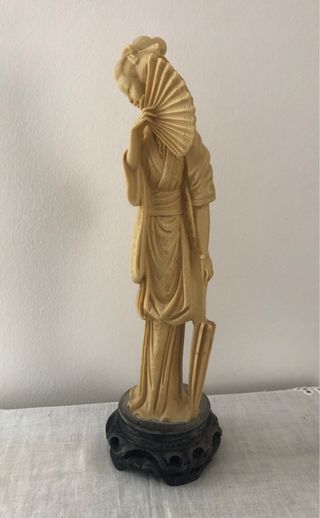 Scultura di Geisha Giapponese