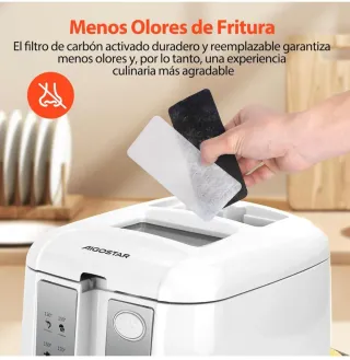 Freidora Eléctrica Aigostar 2.5L 1650W