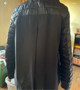 Piumino donna corto nero