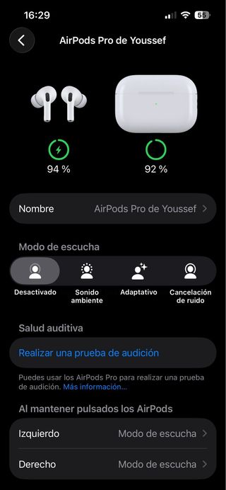 Auriculares Inalámbricos blancos
