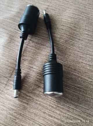 3 Adaptadores mechero coche  y alimentador