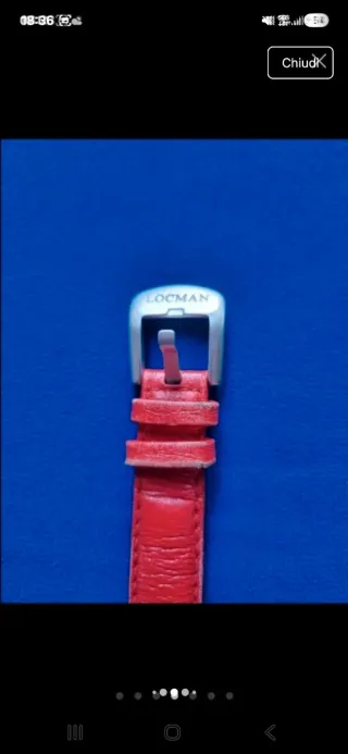 Orologio Locman Unisex Rosso e Nero