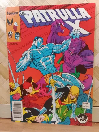 LOTE LA PATRULLA-X N° 80, 81, 82 !!