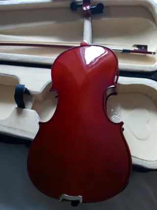 Violín 4/4 con funda y arco