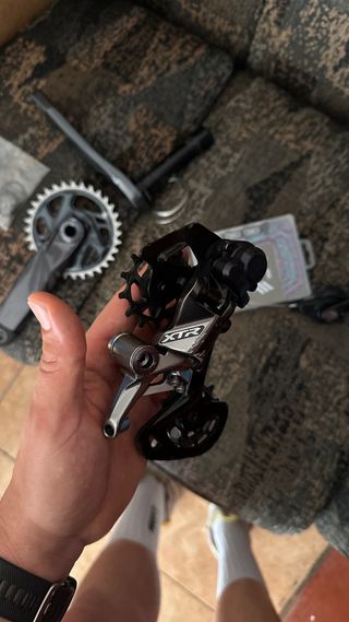 Grupo shimano XTR con bielas Sram GX lunar nuevas