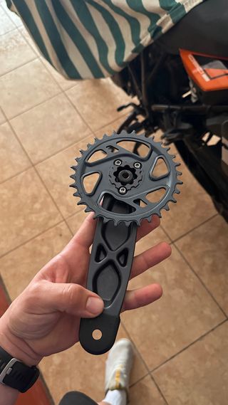 Grupo shimano XTR con bielas Sram GX lunar nuevas