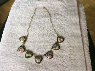 Collar largo hojas, colgantes, gargantillas..