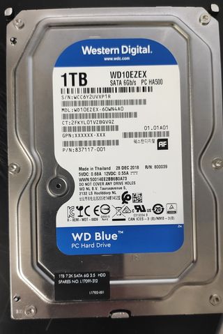 HDD 3.5 1TB WD BLUE estado bueno
