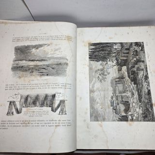 Libro Antico 1882 - Ellade e Roma Quadro Storico