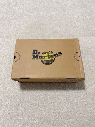 Dr Martens Mocasines Negros Cuero con Caja Nuevos