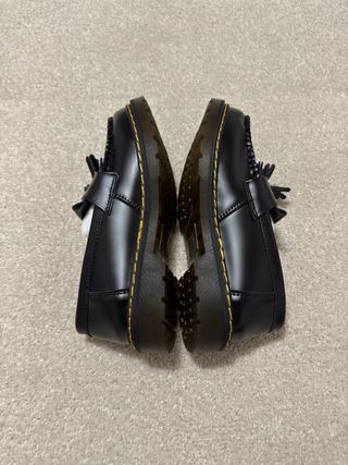 Dr Martens Mocasines Negros Cuero con Caja Nuevos