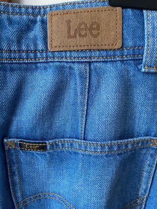Gonna jeans Lee blu