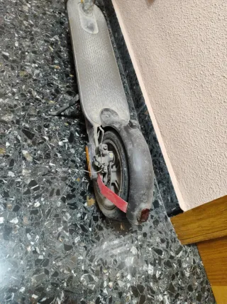 Patín Xiaomi 1s con muchos accesorios rueda de rep