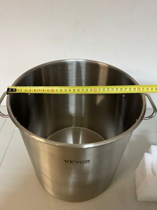 Pentola Vevor Acciaio 22,7 Lt