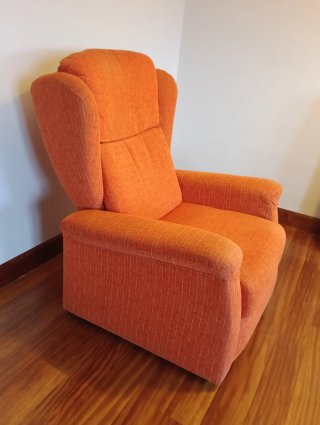 Sillón Relax Reclinable Naranja