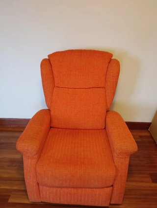 Sillón Relax Reclinable Naranja