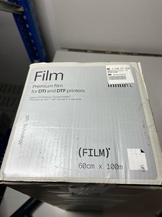: Lote Rollos Film Premium DTF Impresión