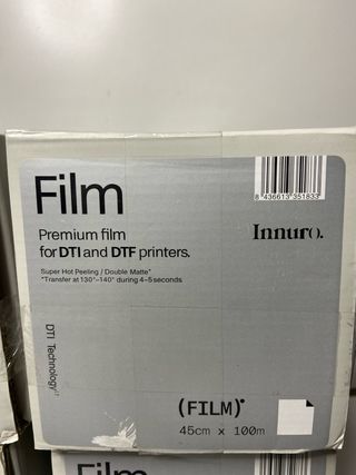 : Lote Rollos Film Premium DTF Impresión