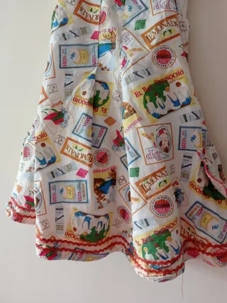 Vestido El Baúl de Pinocho Talla 10